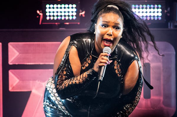 Lizzo performed at Palace Theatre in St. Paul.