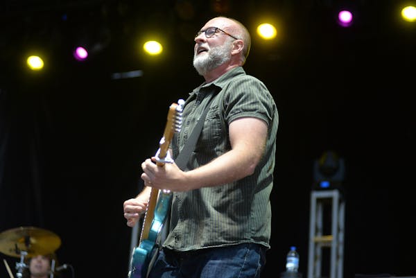 Bob Mould during a performance at the 2014 State Fair.