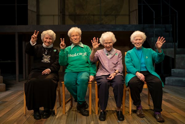 Jane, Brigid, Kate and Rita McDonald, from left, youngest to oldest, are the inspiration for “Sisters of Peace.” The four McDonald sisters have jo