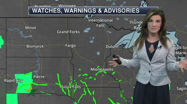 Evening forecast: Low of 29; mostly cloudy before a sunny Thursday