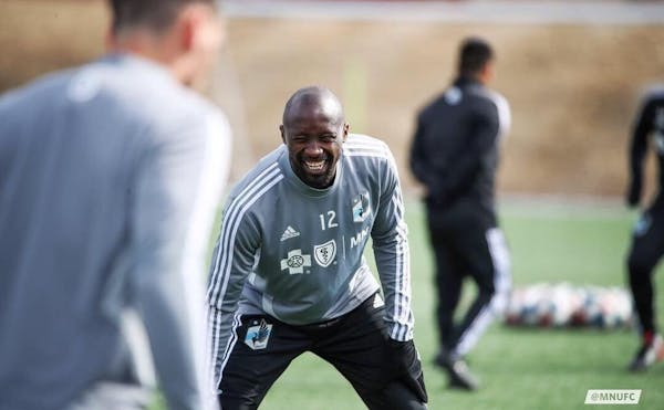 Lawrence Olum played a season for the Thunder among his United Soccer League stops, including seasons in Austin and Orlando under Loons coach Adrian H