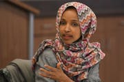 A state probe of campaign finance violations showed that Rep. Ilhan Omar filed federal taxes in 2014 and 2015 with her current husband, Ahmed Hirsi, w