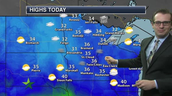 Overnight forecast: Watch for freeze after Sunday's thawing