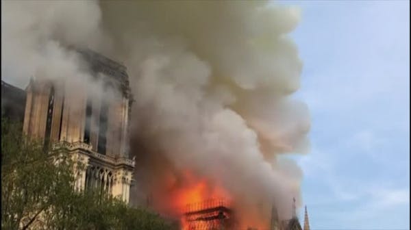 Notre Dame Cathedral suffers 'colossal damages'