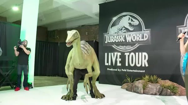 'Jurassic World' goes on tour
