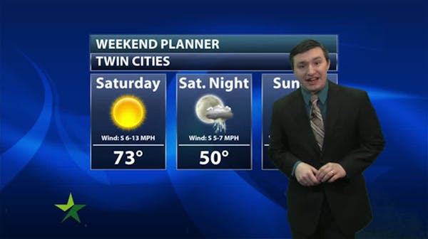 Evening forecast: Low of 43; clear before possibly warmest day of year Saturday