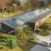 A birds-eye view of the proposed interpretive center for the Westwood Hills Nature Center in St. Louis Park.