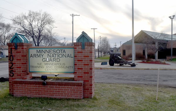 The northeast Minneapolis Armory is home to the Minnesota National Guard's Recruitment and Retention Battalion.