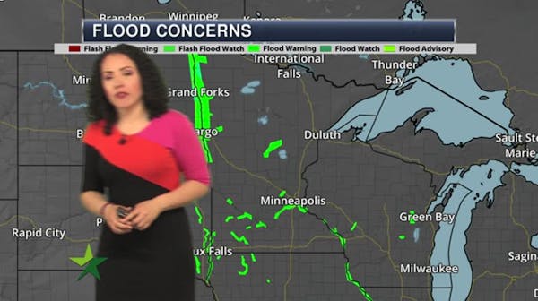 Evening forecast: Low of 45; rain or drizzle possible late