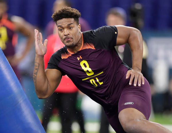 Will Vikings draft from an 'outstanding' defensive line class?