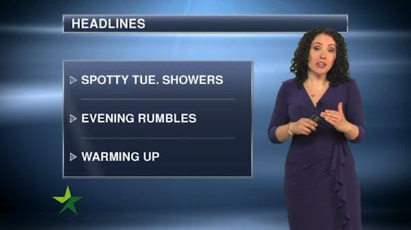 Evening forecast: Temps in 40s and 50s; rain should hold off