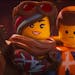 Lucy (Elizabeth Banks) and Emmet (Chris Pratt) in “The Lego Movie 2: The Second Part.”