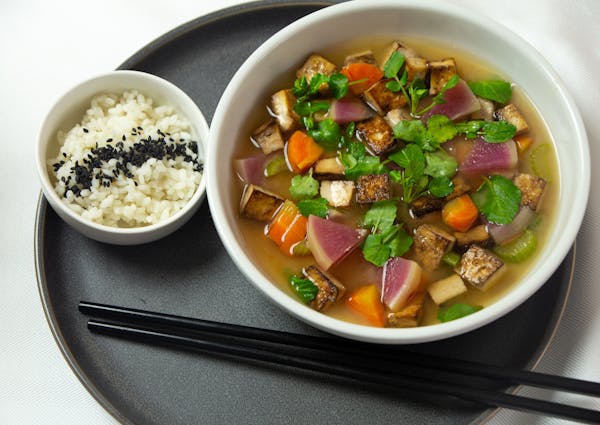 Miso soup	ROBIN ASBELL • Special to the Star Tribune