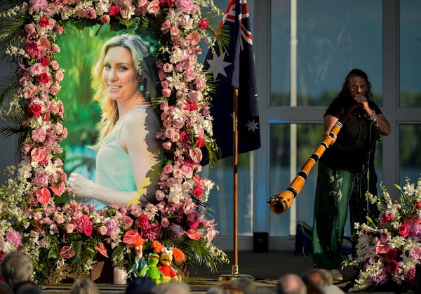 Justine Ruszczyk Damond's life was celebrated on Aug. 11, 2017, after she was killed by former Minneapolis police officer Mohamed Noor.
