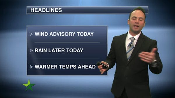 Morning forecast: Rain returns in afternoon, high of 56