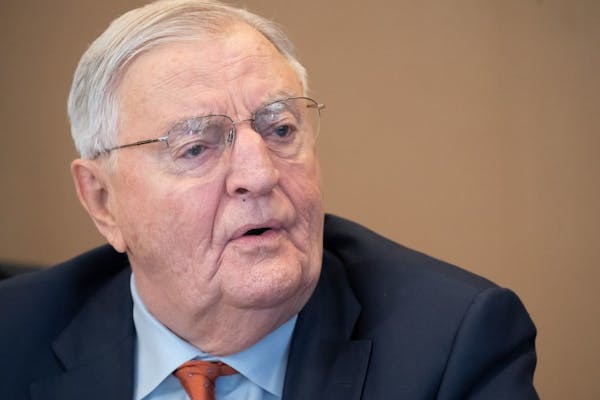 Former Vice President Walter Mondale, shown last year.