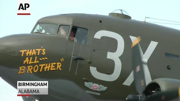 D-Day plane returns to Europe for 75th anniversary