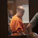 Jake Patterson walked into court for his sentencing in the murder of James and Denise Closs at the Barron County Justice Center in Barron, Wis., on Fr