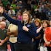 Retired Minnesota Lynx point guard Lindsay Whalen addressed fans during her number retirement ceremony. ] Aaron Lavinsky ¥ aaron.lavinsky@startribune
