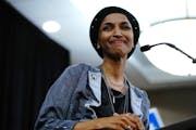 U.S. Rep. Ilhan Omar delivered her victory speech on Election Night in 2018.
