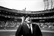 Umpire Al Salerno called for the start of the Twins’ first home game of the year on April 22, 1964, at Metropolitan Stadium. The Old Met was a swell