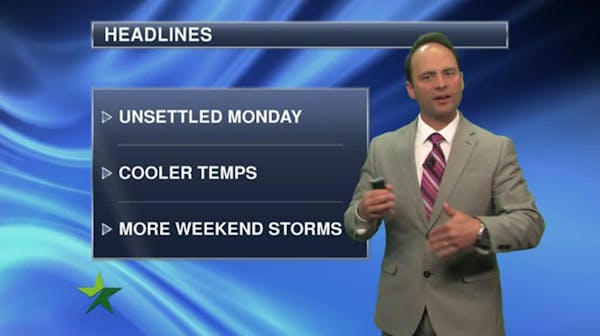 Morning forecast: PM showers or T-storms possible, high of 76