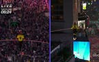 Wallendas safely cross Times Square on high wire