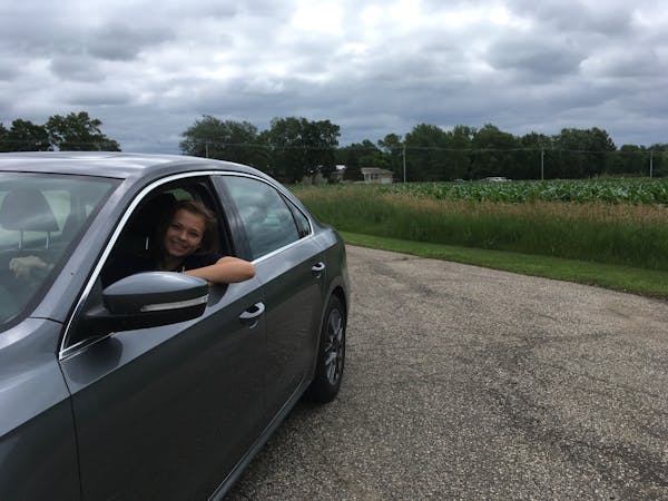 Jade Willaert, 16, traveled from Jordan to the cornfields of Glencoe, Minn., to take her driver’s exam. She’s lucky -- some Twin Cities youths are