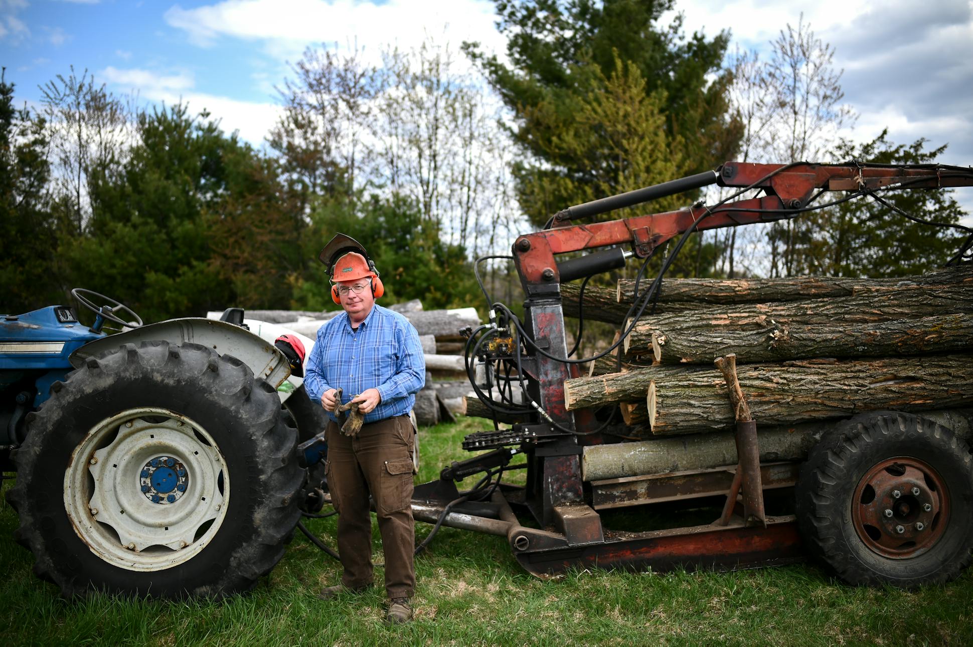 John Bobbe works his small farm near Stevens Point, Wis., but he works cases of suspect grain from all over the world.