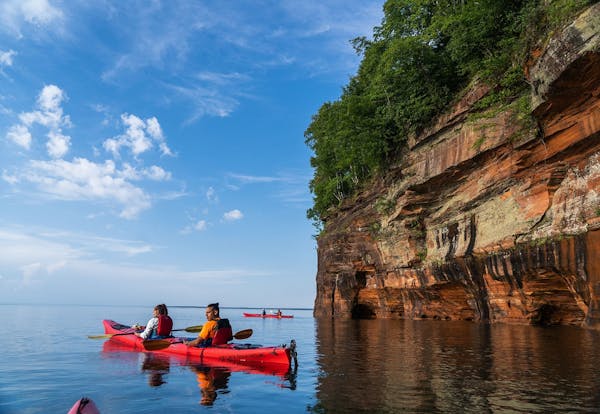 'The lake is the boss' at the Apostle Islands National Lakeshore