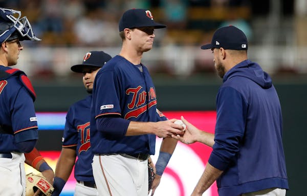 Twins pitcher Kyle Gibson walked a career-high six batters in 4 1/3 innings on Thursday.