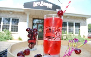 Cherry Firework Hard Seltzer from Lift Bridge is one of the new beverages at the 2019 Minnesota State Fair.