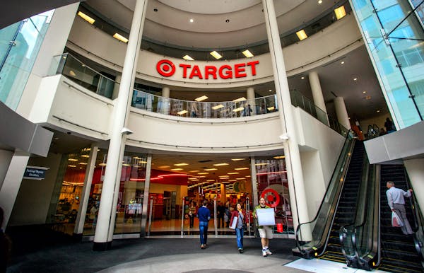 The Nicollet Mall Target store.