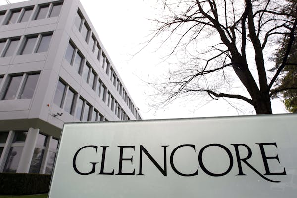 FILE - In this April 14, 2011 file picture the Glencore headquarters in Baar, Switzerland is photographed.