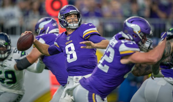 Vikings quarterback Kirk Cousins is a proponent of a faster tempo for the offense.
