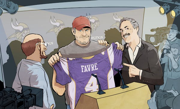 The day Brett Favre became a Minnesota Viking