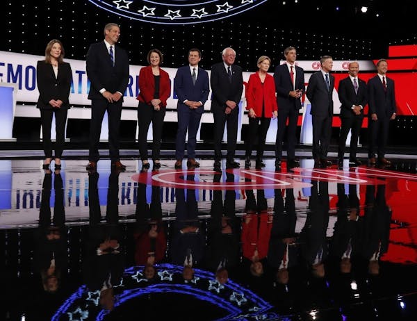 The first of two debates scheduled to take place in Detroit among Democratic candidates for president in 2020 kicked off Tuesday night.