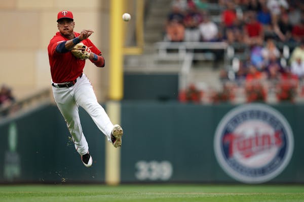 Twins shortstop Jorge Polanco has had trouble in the field for a few weeks now, and it really stood out in the two-game series against the Brewers at 