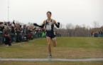 Geno Uhrbom of Greenway Nashwauk Keewatin, who won the boys’ Class 1A cross-country championship last November, is back to defend his title as a jun