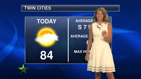 Morning forecast: Beautiful start to weekend; highs in mid-80s