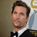 FILE - In this June 19, 2014 file photo, Matthew McConaughey arrives at the Critics' Choice Television Awards at the Beverly Hilton Hotel in Beverly H