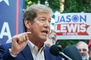 Former U.S. Rep. Jason Lewis, a Republican, announced at the Minnesota State Fair on Thursday that he will challenge Democratic U.S. Sen. Tina Smith i