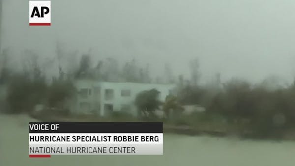 Dorian slams Bahamas, down to Category 3 Hurricane