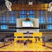 The Gophers volleyball team practiced Monday inside the updated and newly air conditioned Maturi Pavilion.