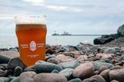 Canal Park Brewery's Kölsch- Alakef Infusion is one of their newest beers that has a hint of coffee mixed in. With the brewery right on the shore of 