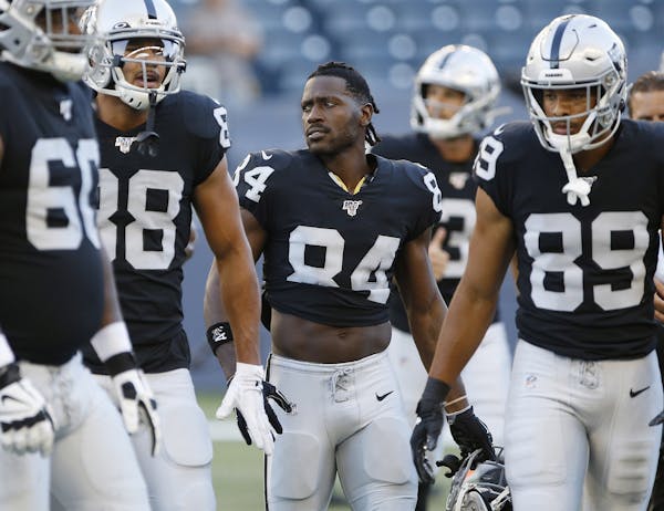 Antonio Brown never became the team player he told the Raiders he’d become. However, he found a taker in New England hours after the Raiders dropped