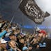 Minnesota United fans celebrated a goal in the second half of the Loons' match against LAFC on Sept. 29 at Allianz Field.