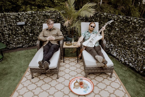 Patrick Carney and Dan Auerbach of the Black Keys will play Target Center on Saturday, one of their first dates on tour after a five-year break.