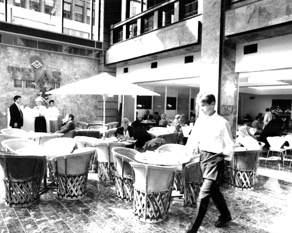 1987: Tejas served contemporary Southwestern cuisine and was located in the Conservatory shopping complex on Nicollet Mall in downtown Minneapolis. Th