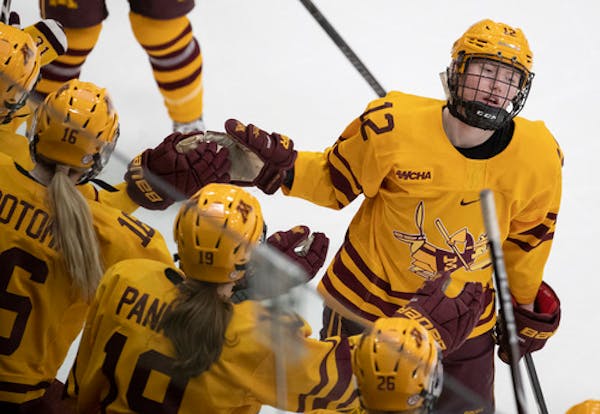 The Gophers' Grace Zumwinkle is one of 12 players with Minnesota ties on Team USA's Under-22 Select team for its three-game series against Canada.